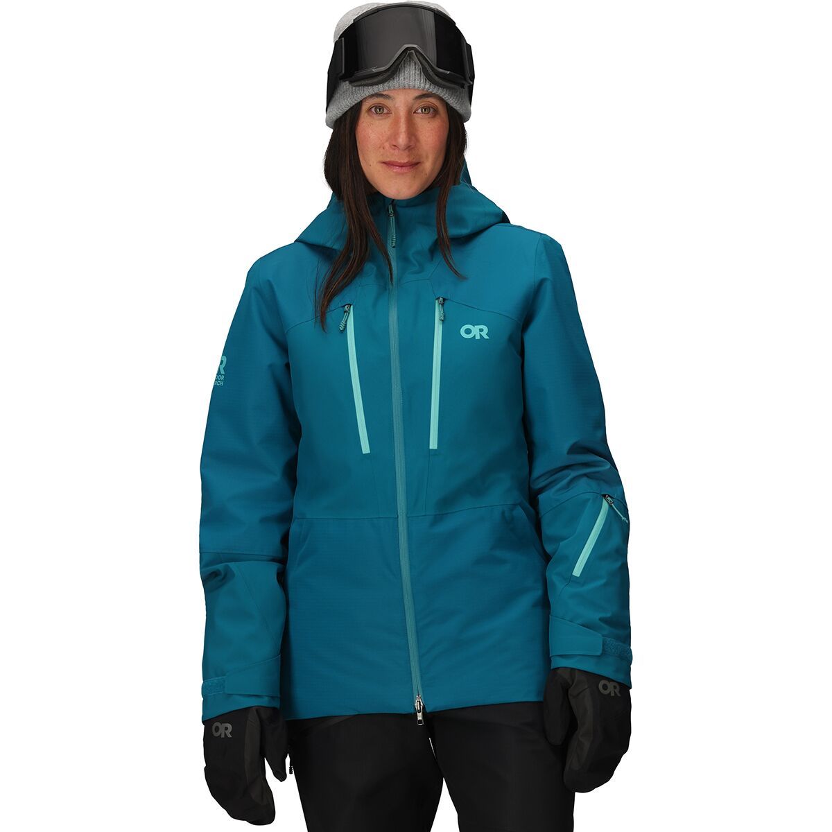 Image of Outdoor Research Powderverse Jacket - Women's Aurora, L