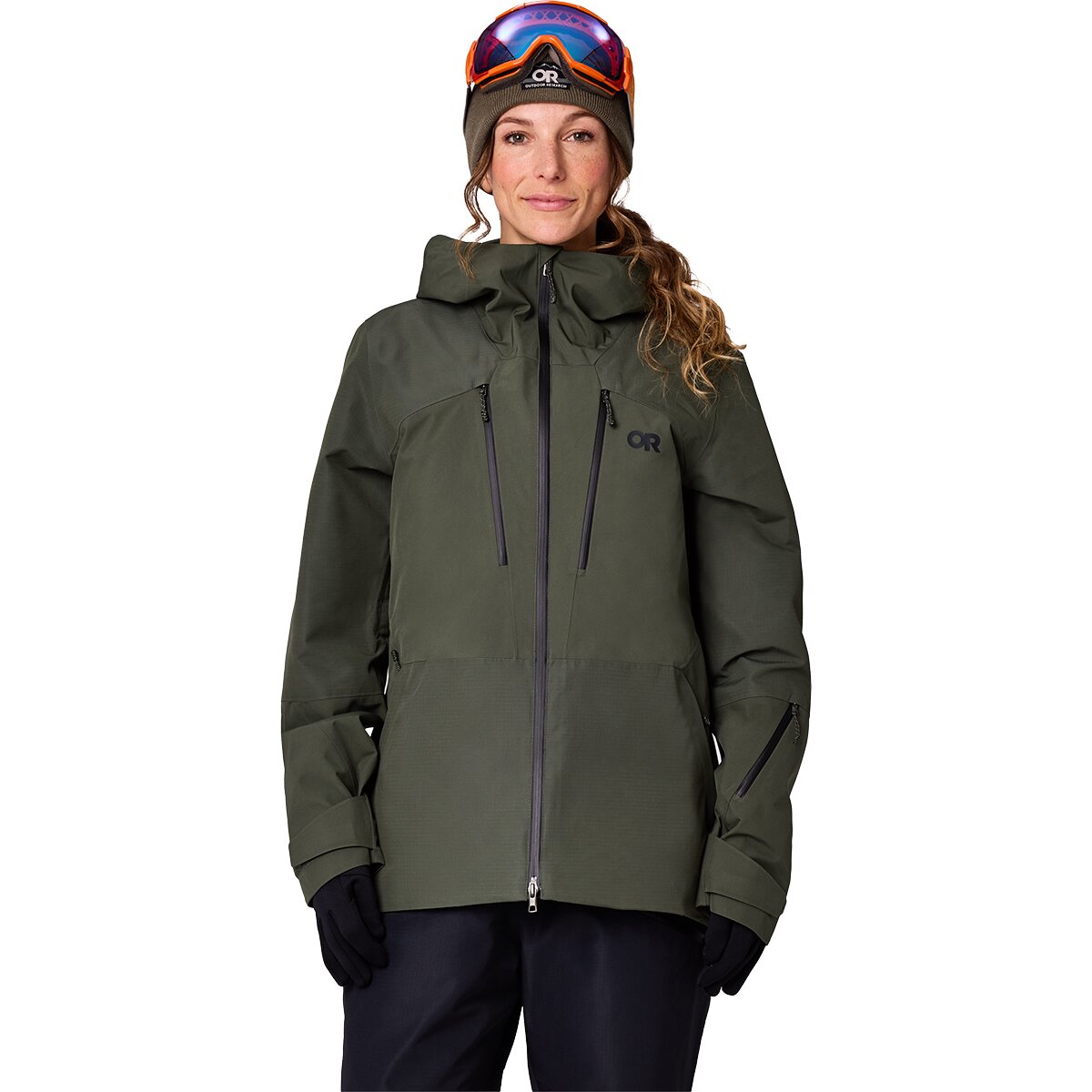Image of Outdoor Research Powderverse Jacket - Women's Dark Laurel, XL