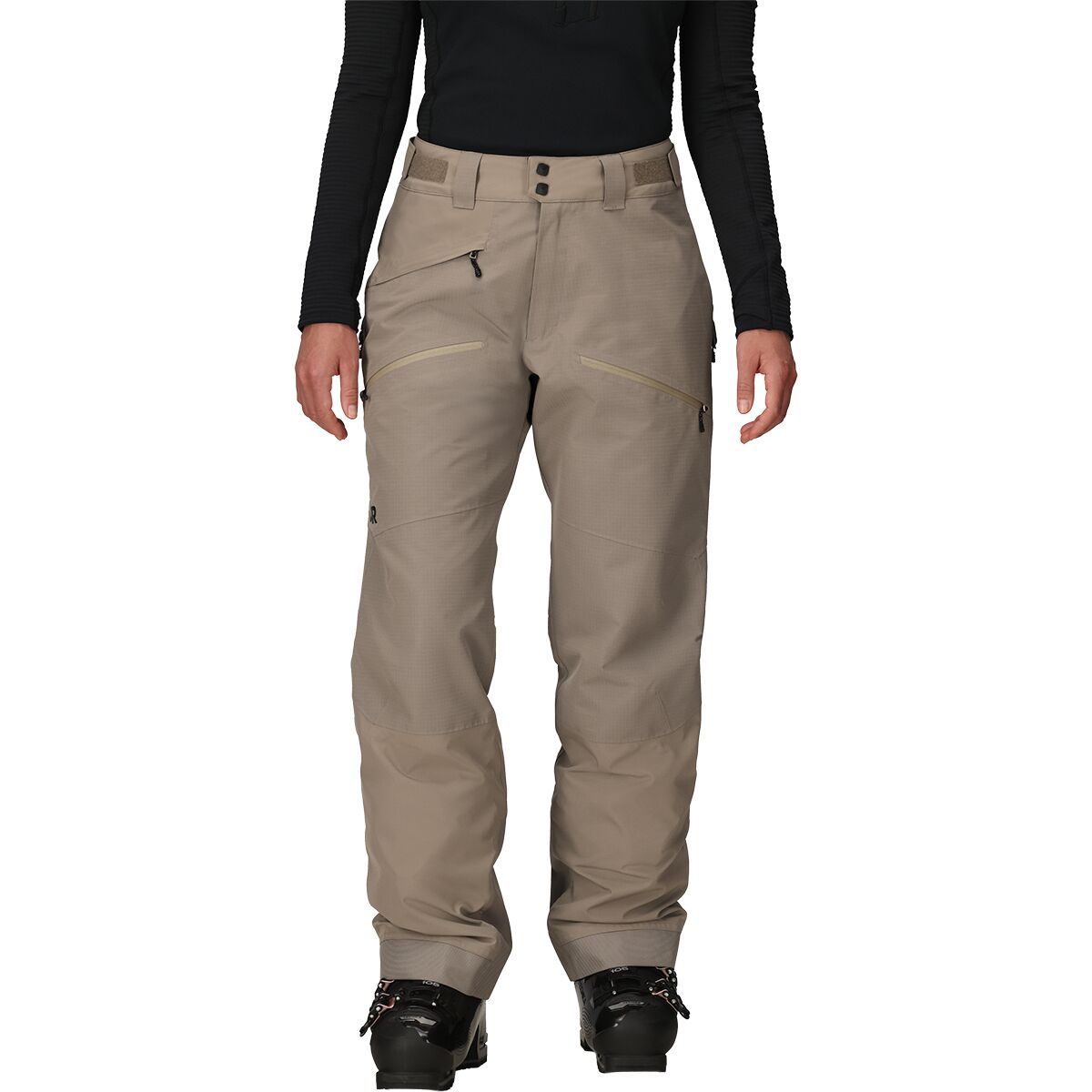 Image of Outdoor Research Powderverse Pant - Women's Sable, L/Reg