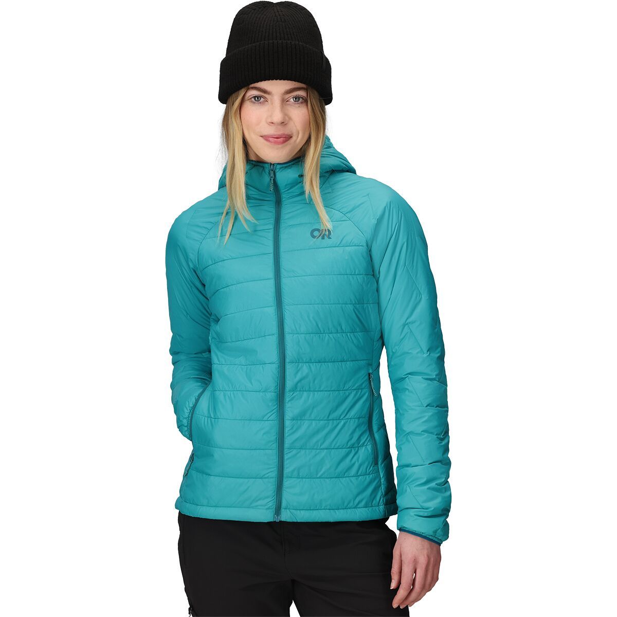 Image of Outdoor Research SuperStrand XT Hooded Jacket - Women's Tidepool, M