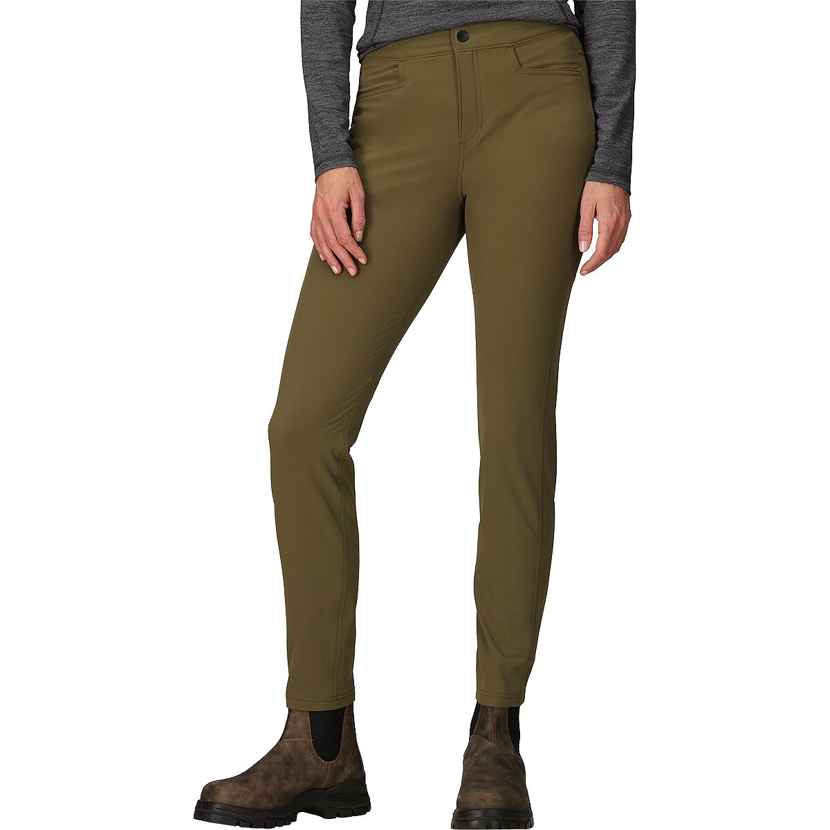Image of Outdoor Research Timberline Fleece Lined Pant - Women's Dark Olive, 10/Reg