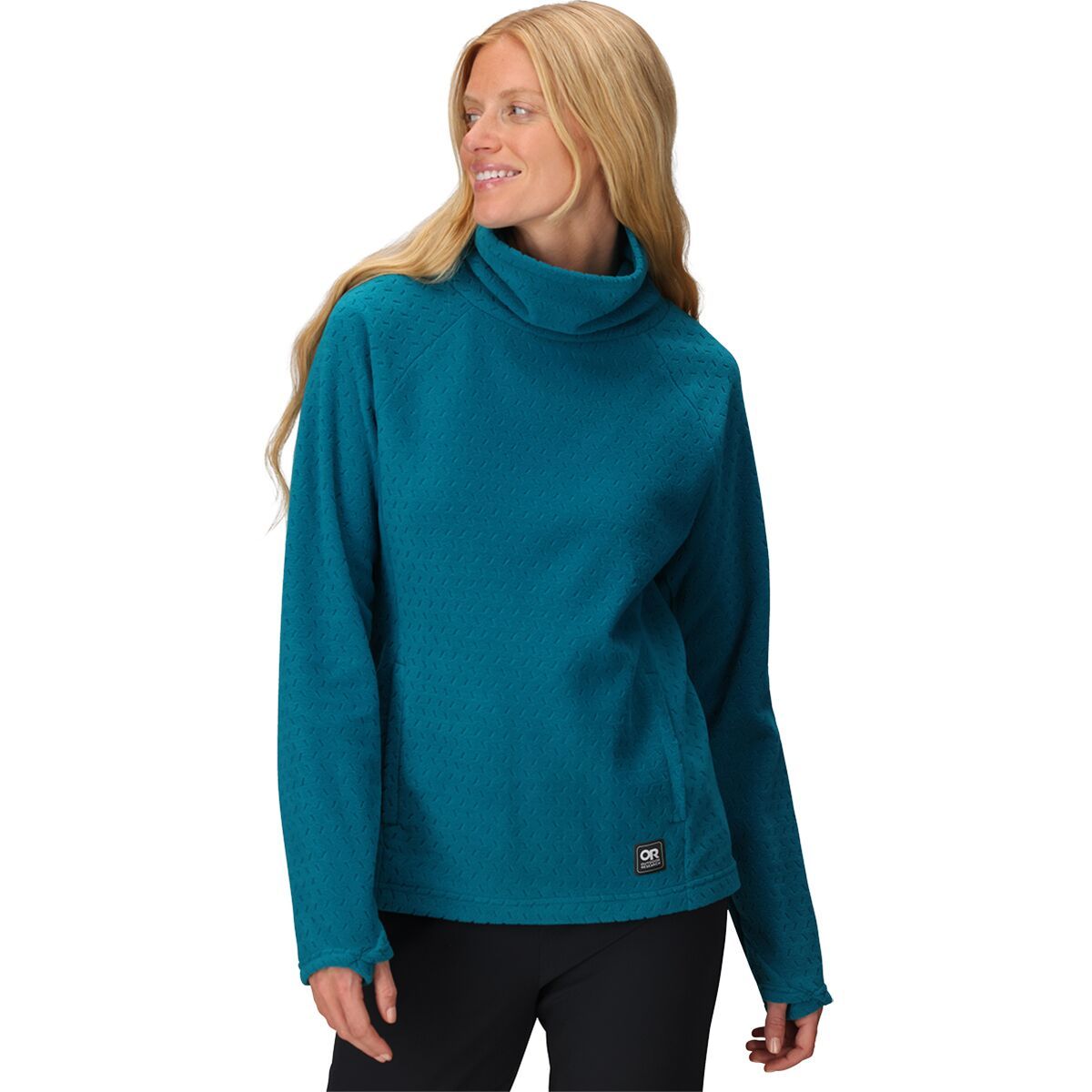 Image of Outdoor Research Trail Mix XT Fleece Cowl Pullover - Women's Aurora, XS