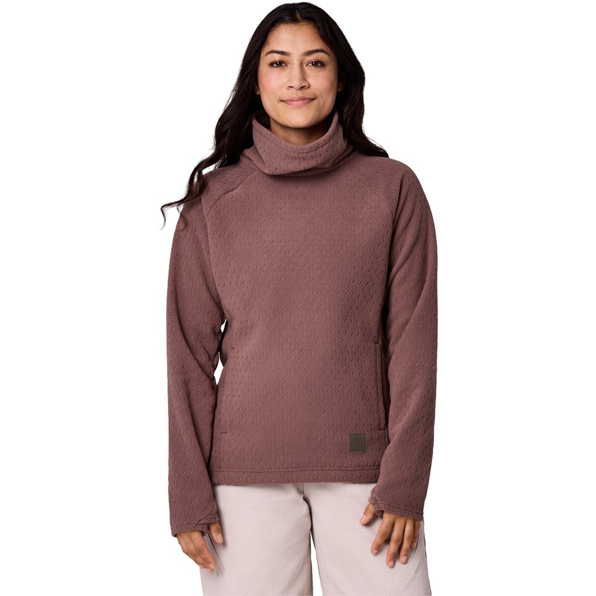 Image of Outdoor Research Trail Mix XT Fleece Cowl Pullover - Women's Terrestrial, M