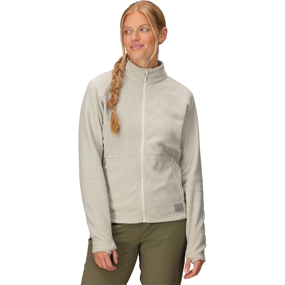 Image of Outdoor Research Trail Mix XT Fleece Jacket - Women's Oyster, L
