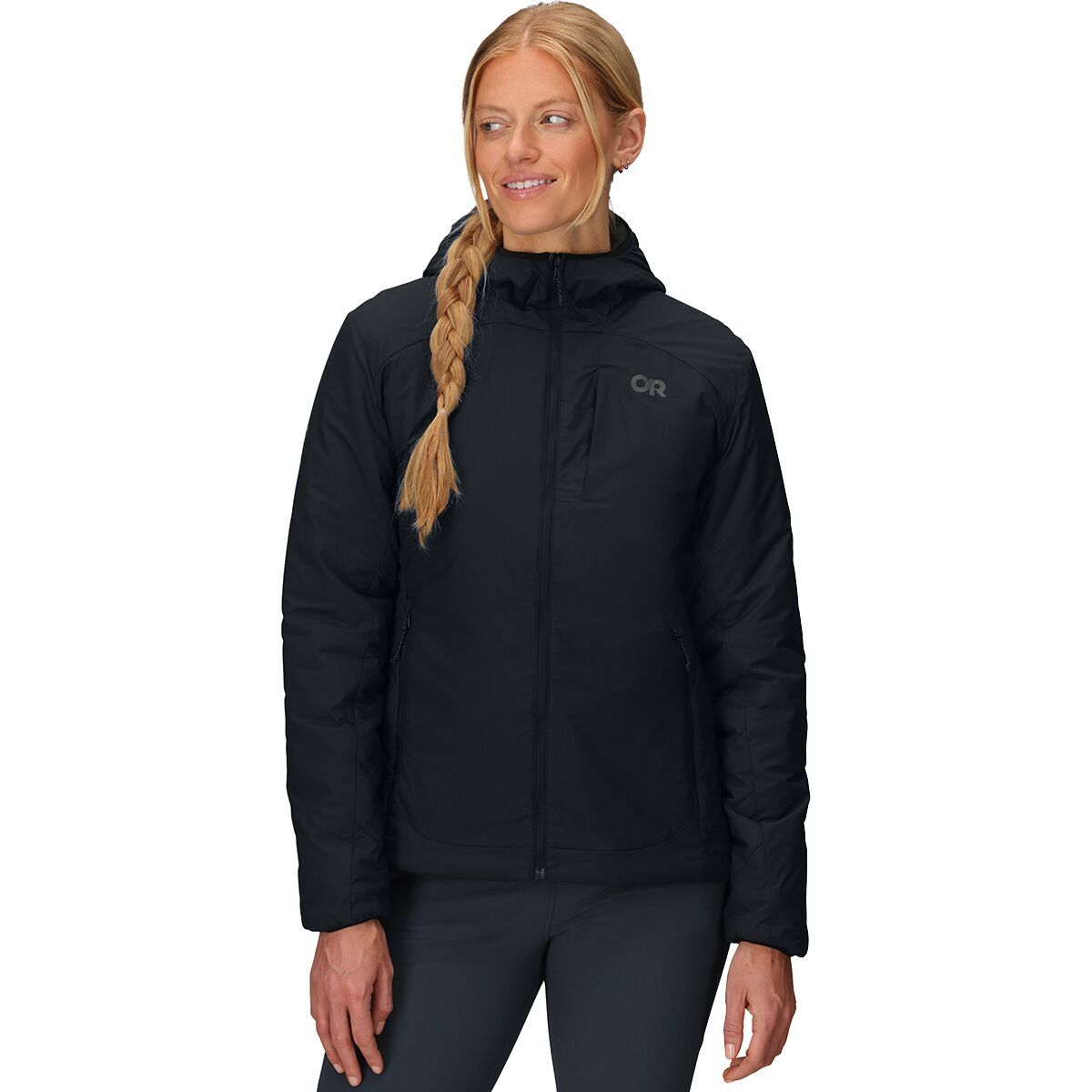 Image of Outdoor Research Vesper Insulated Hooded Jacket - Women's Black, XXL