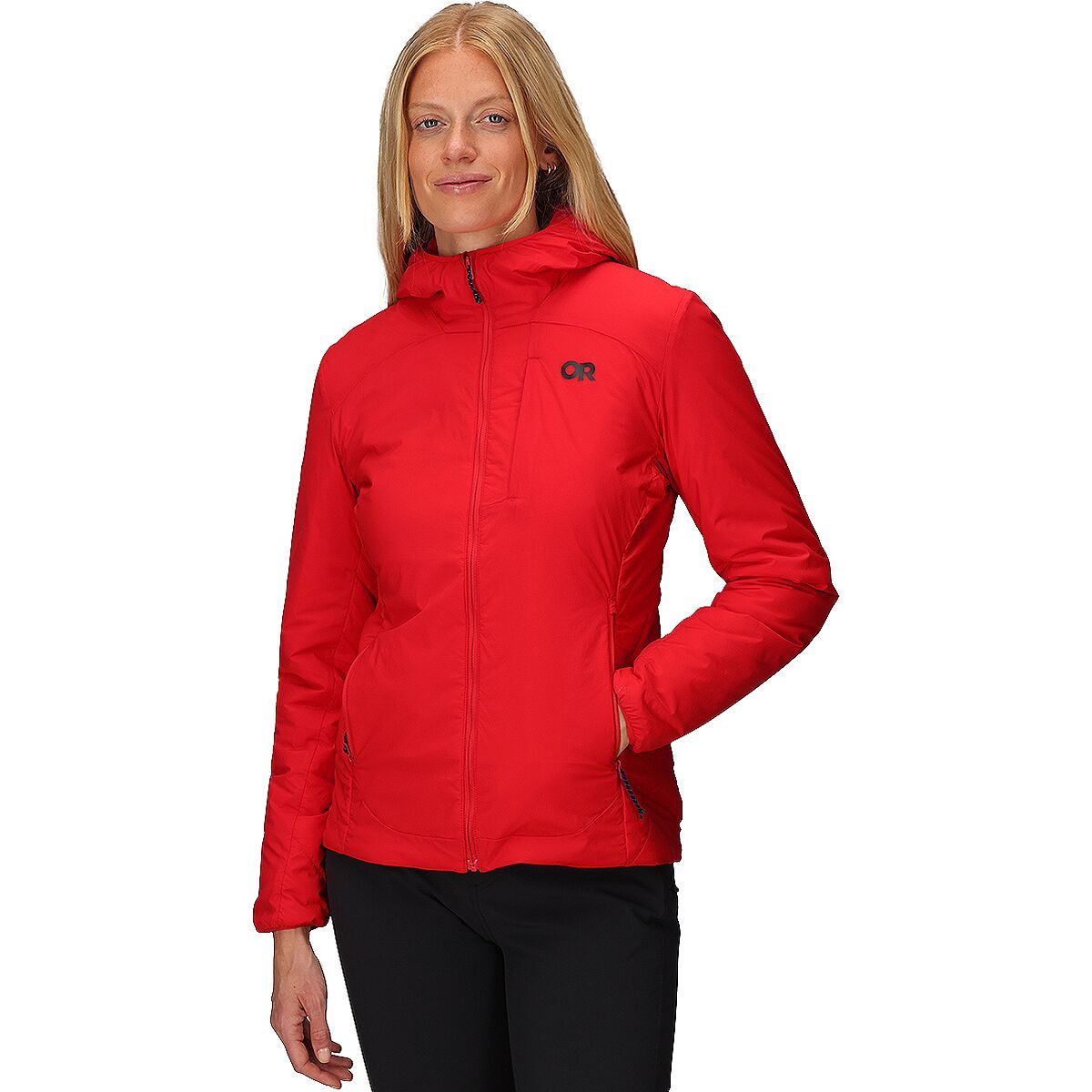 Image of Outdoor Research Vesper Insulated Hooded Jacket - Women's Lingonberry, S