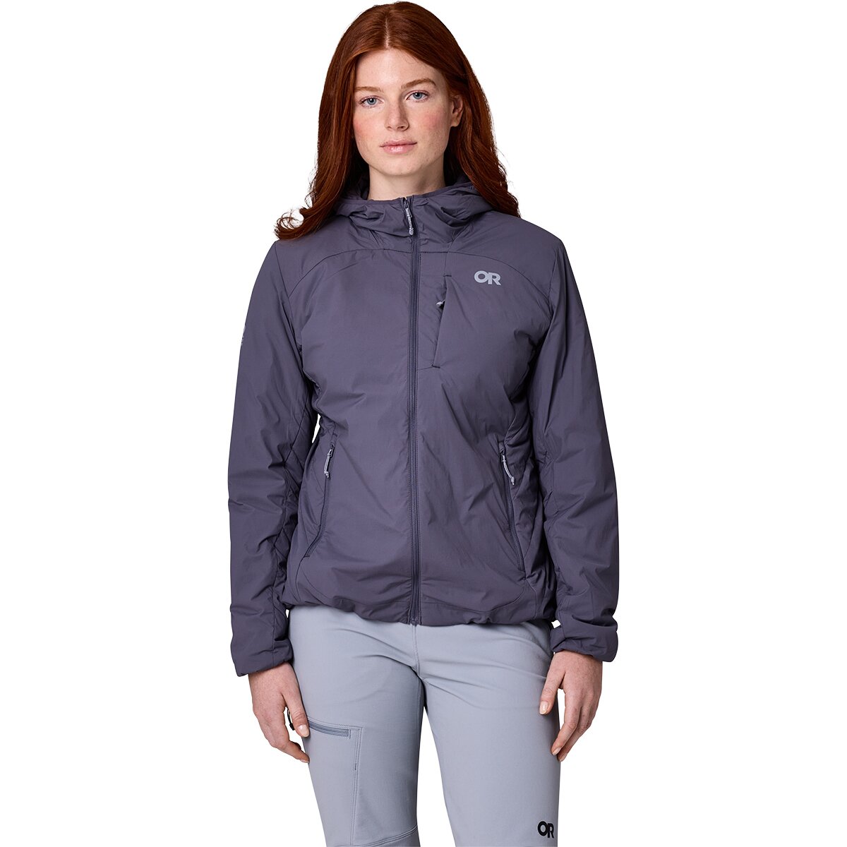 Image of Outdoor Research Vesper Insulated Hooded Jacket - Women's Smoky Quartz, XS