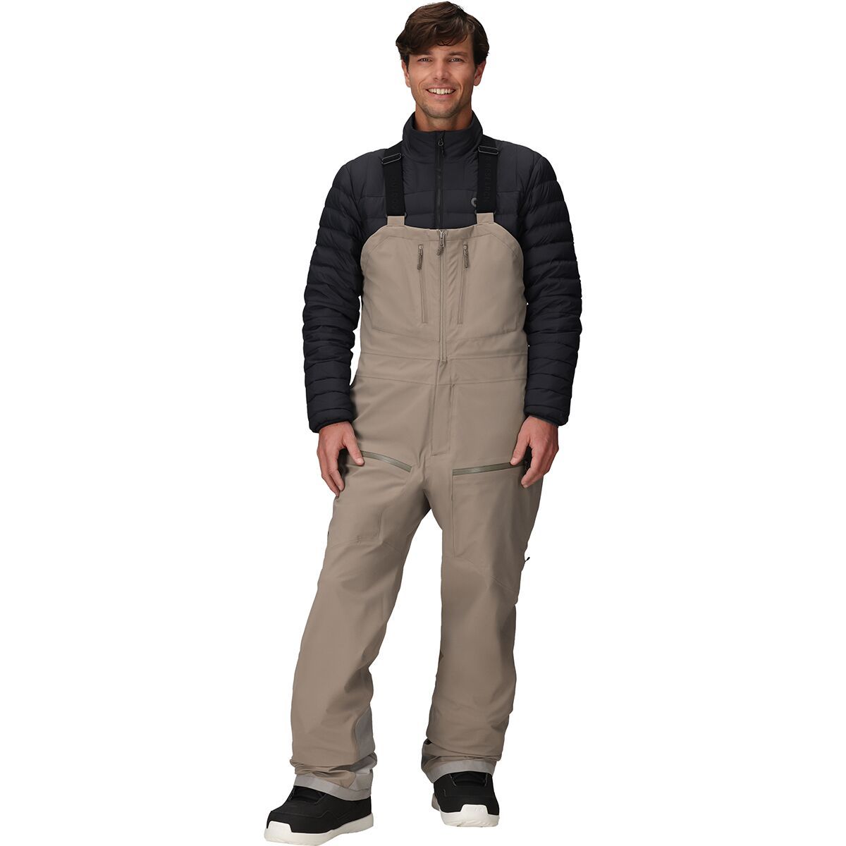 Image of Outdoor Research Cloudchaser 3L Bib Pant - Men's Sable, M/Reg