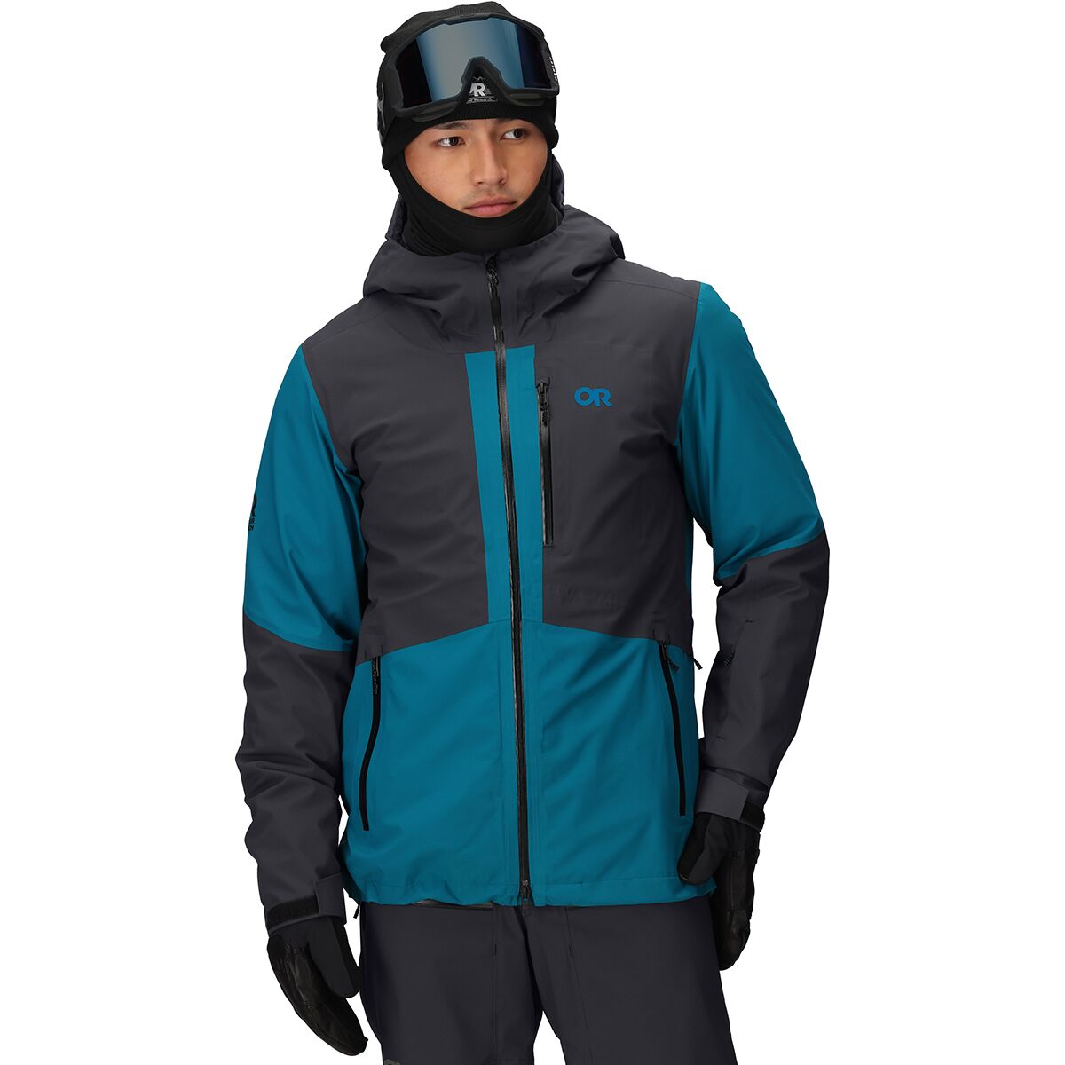 Image of Outdoor Research Cloudchaser 3L Jacket - Men's Aurora/Black, XXL