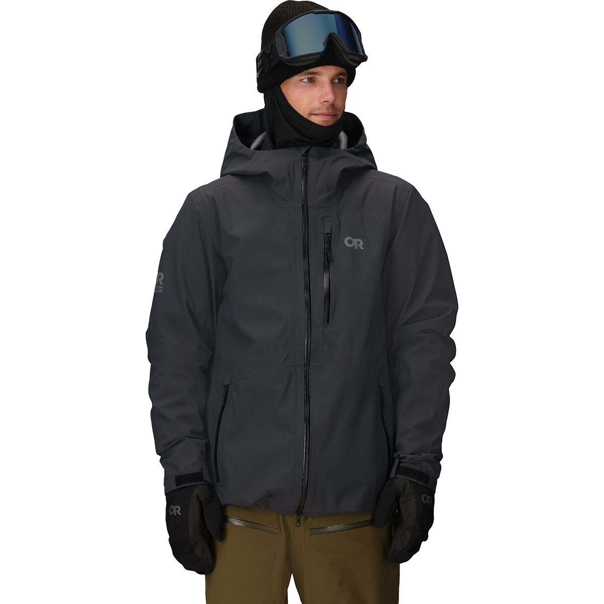 Image of Outdoor Research Cloudchaser 3L Jacket - Men's Black, XXL