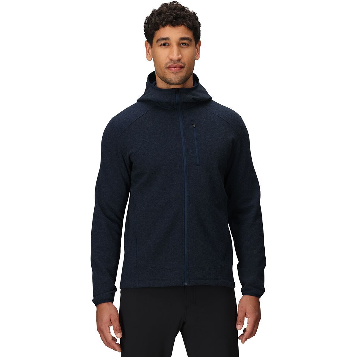 Image of Outdoor Research Crescent Fleece Full-Zip Hoodie - Men's Dark Navy, S