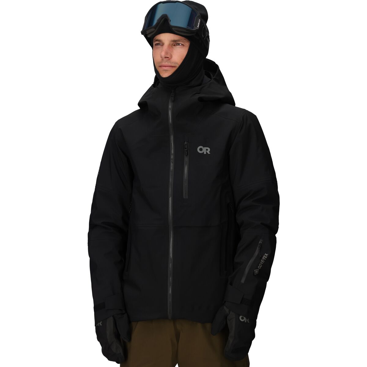 Image of Outdoor Research Hemispheres Team GORE-TEX 3L Jacket - Men's Black, S
