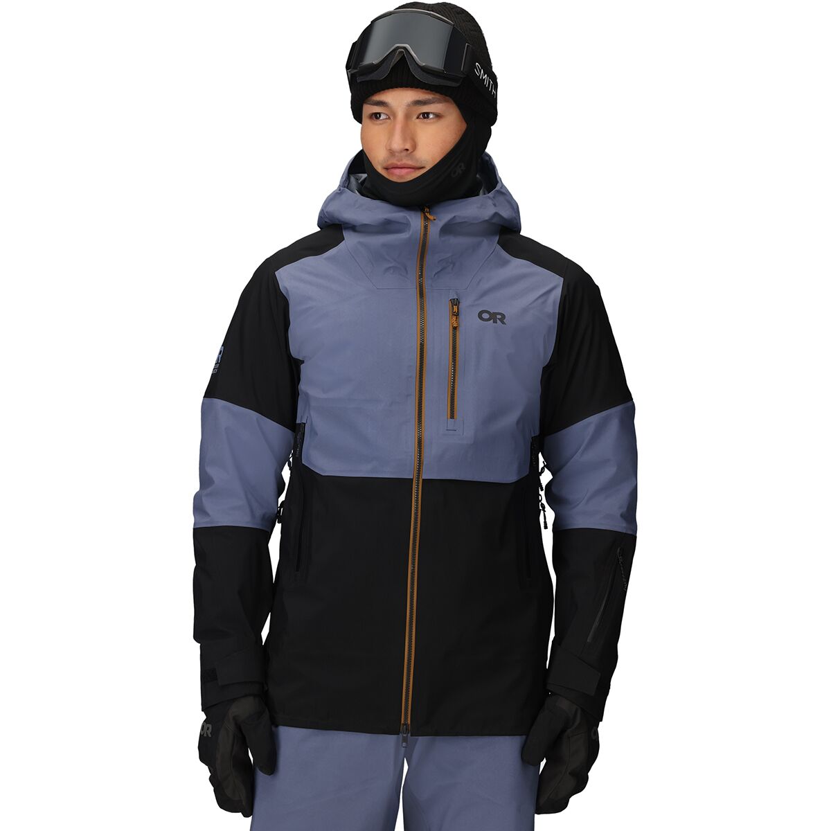 Image of Outdoor Research Hemispheres Team GORE-TEX 3L Jacket - Men's Summit/Black, L