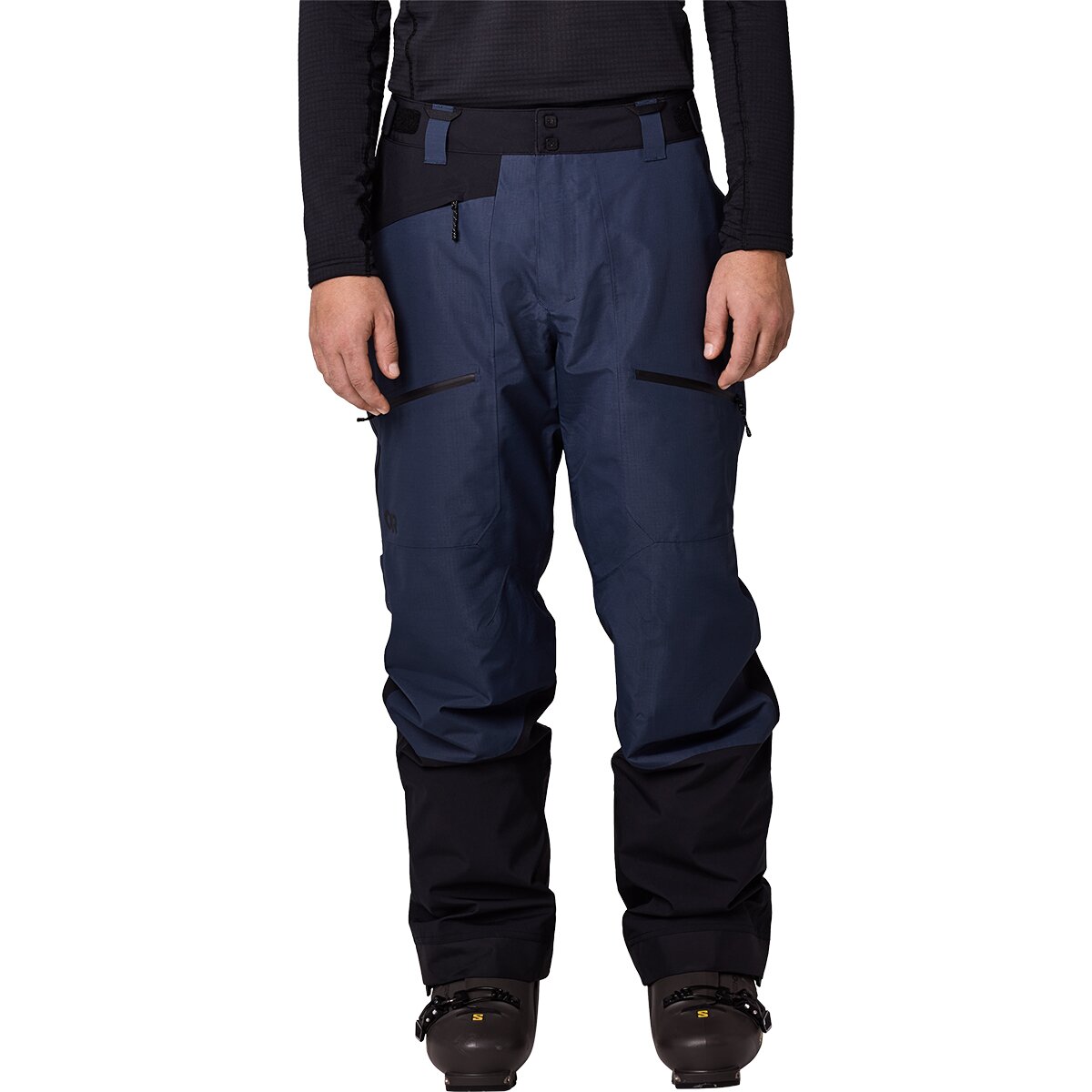 Image of Outdoor Research Powderverse Pant - Men's Atlantic/Black, S/Reg