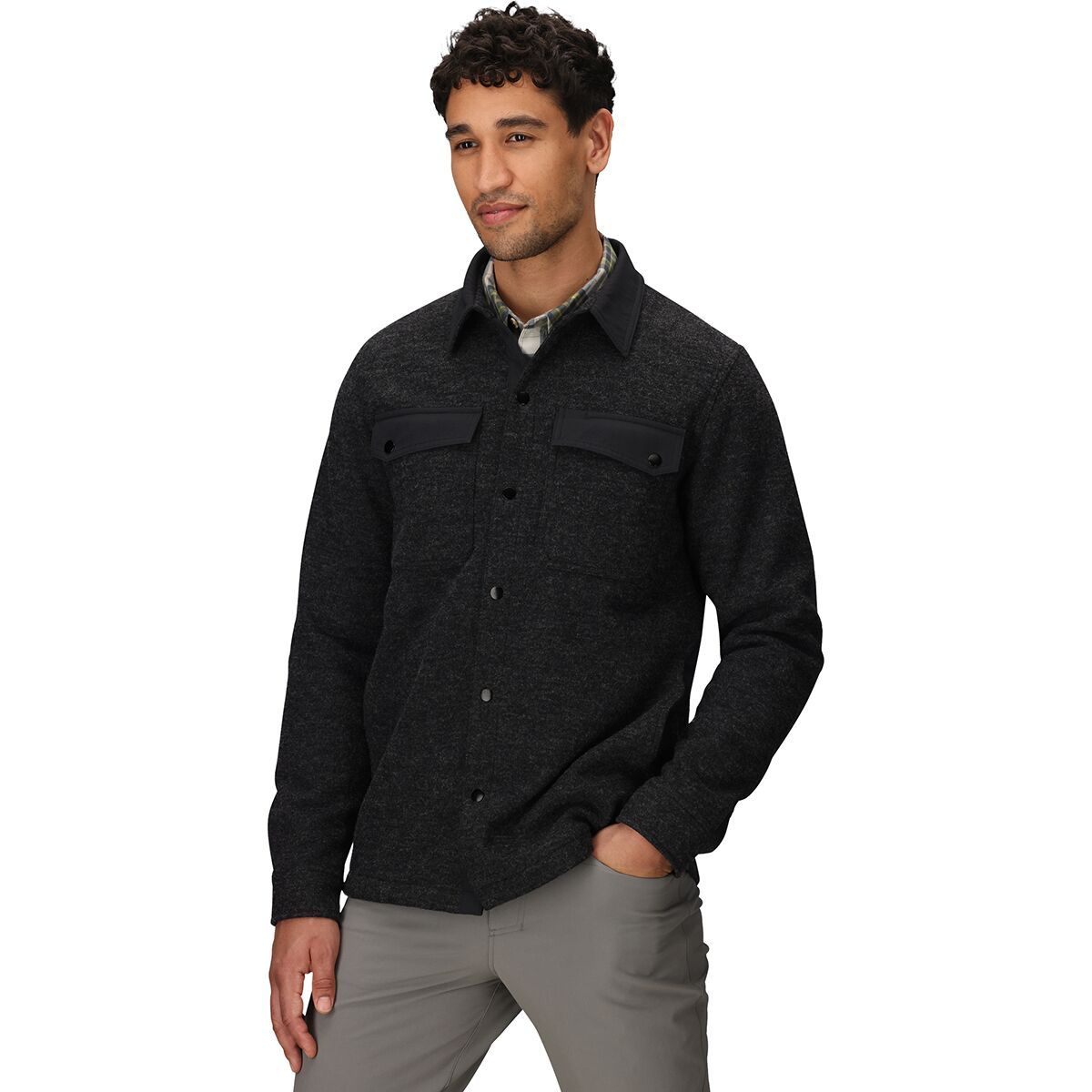 Image of Outdoor Research Ranger Shirt Jacket - Men's Black, S