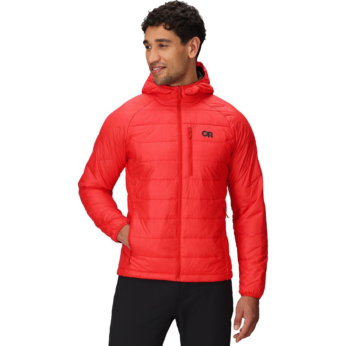Image of Outdoor Research SuperStrand XT Hooded Jacket - Men's Lingonberry, M