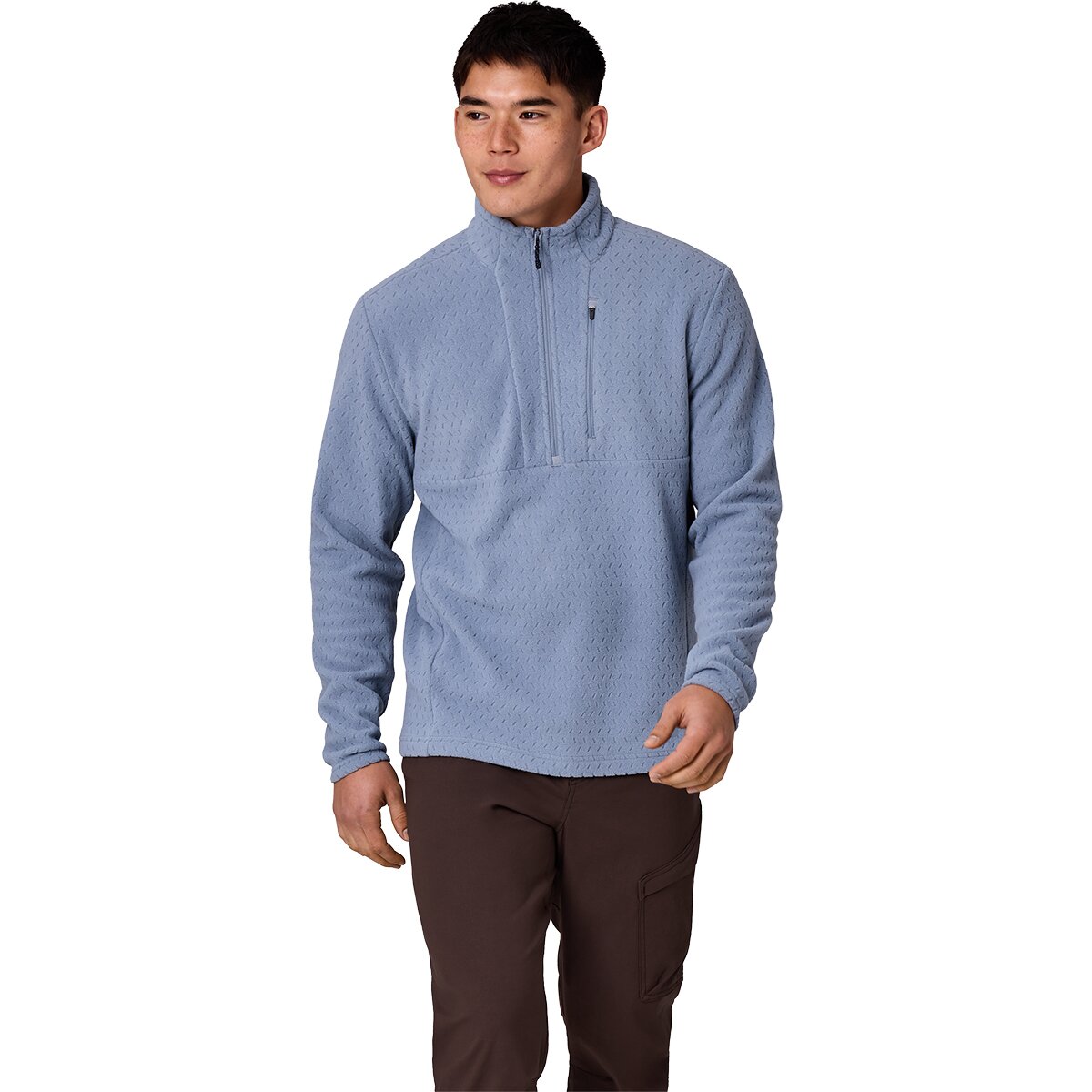 Image of Outdoor Research Trail Mix XT Fleece 1/2-Zip Pullover - Men's Slate, L