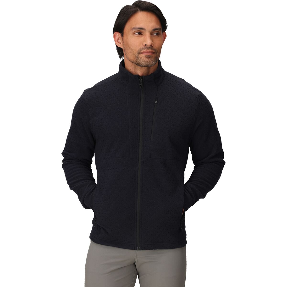 Image of Outdoor Research Trail Mix XT Fleece Jacket - Men's Black, XL