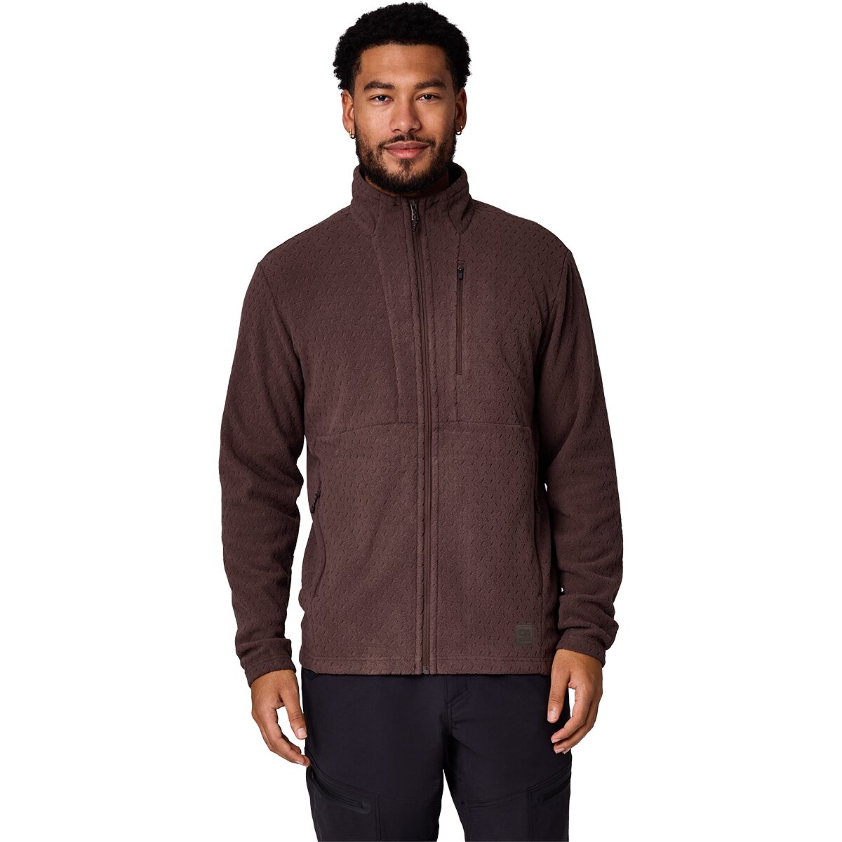 Image of Outdoor Research Trail Mix XT Fleece Jacket - Men's Chestnut, XL