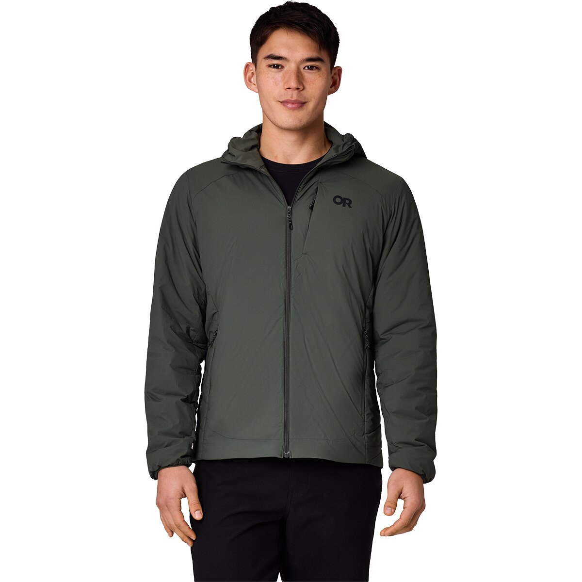 Image of Outdoor Research Vesper Insulated Hooded Jacket - Men's Dark Laurel, XXL