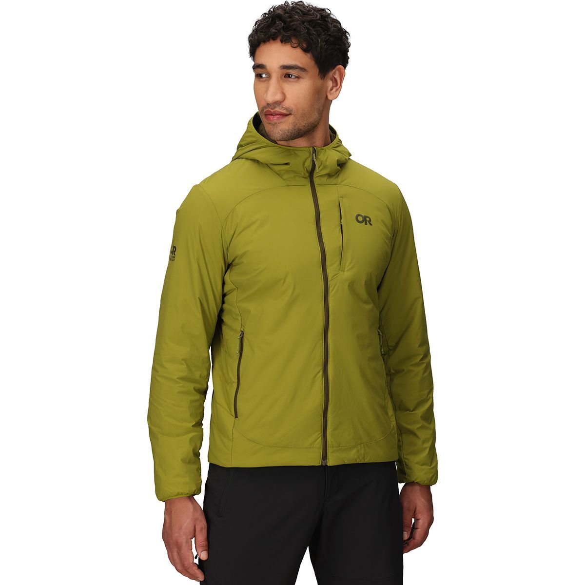 Image of Outdoor Research Vesper Insulated Hooded Jacket - Men's Rainforest, L