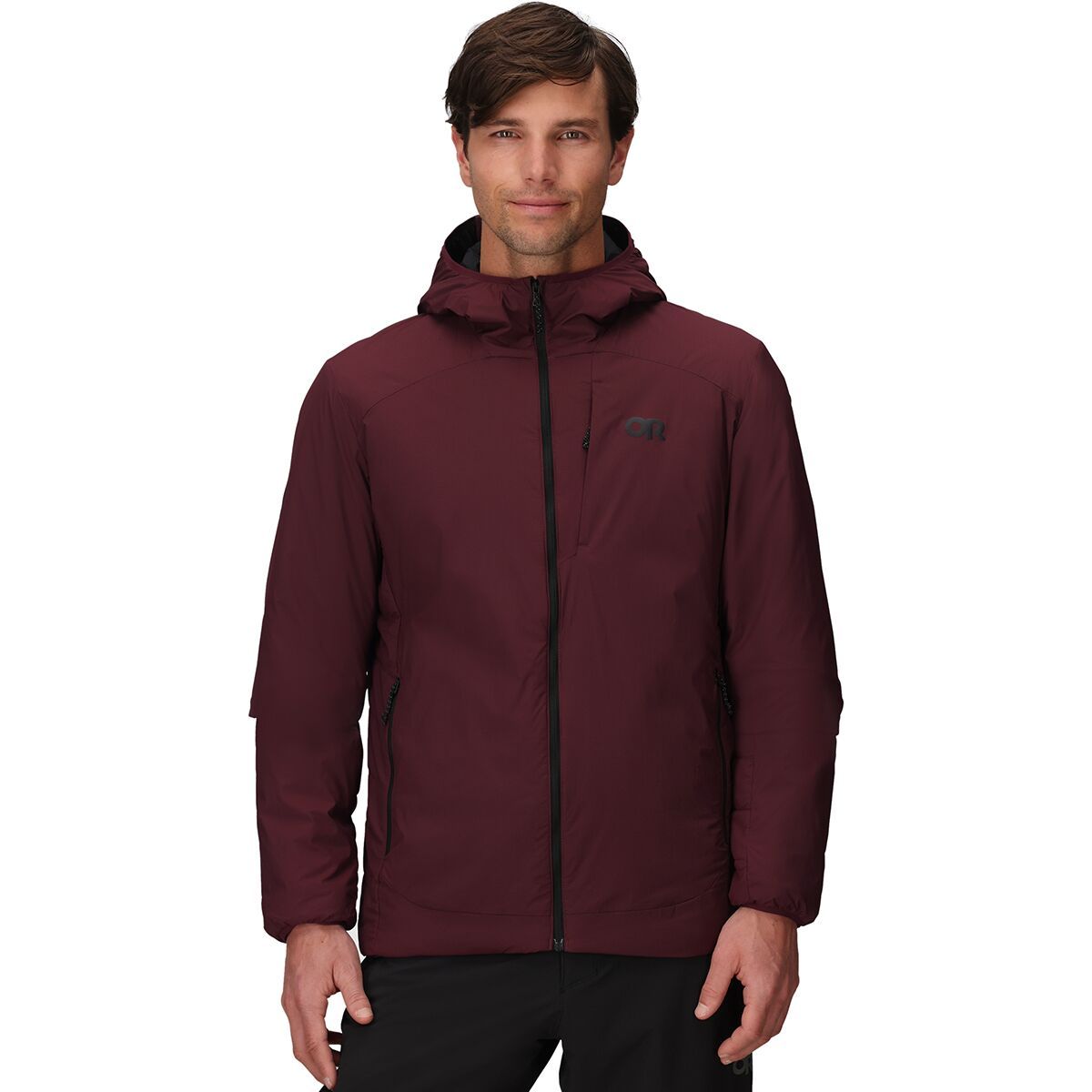 Image of Outdoor Research Vesper Insulated Hooded Jacket - Men's Winterberry, XL