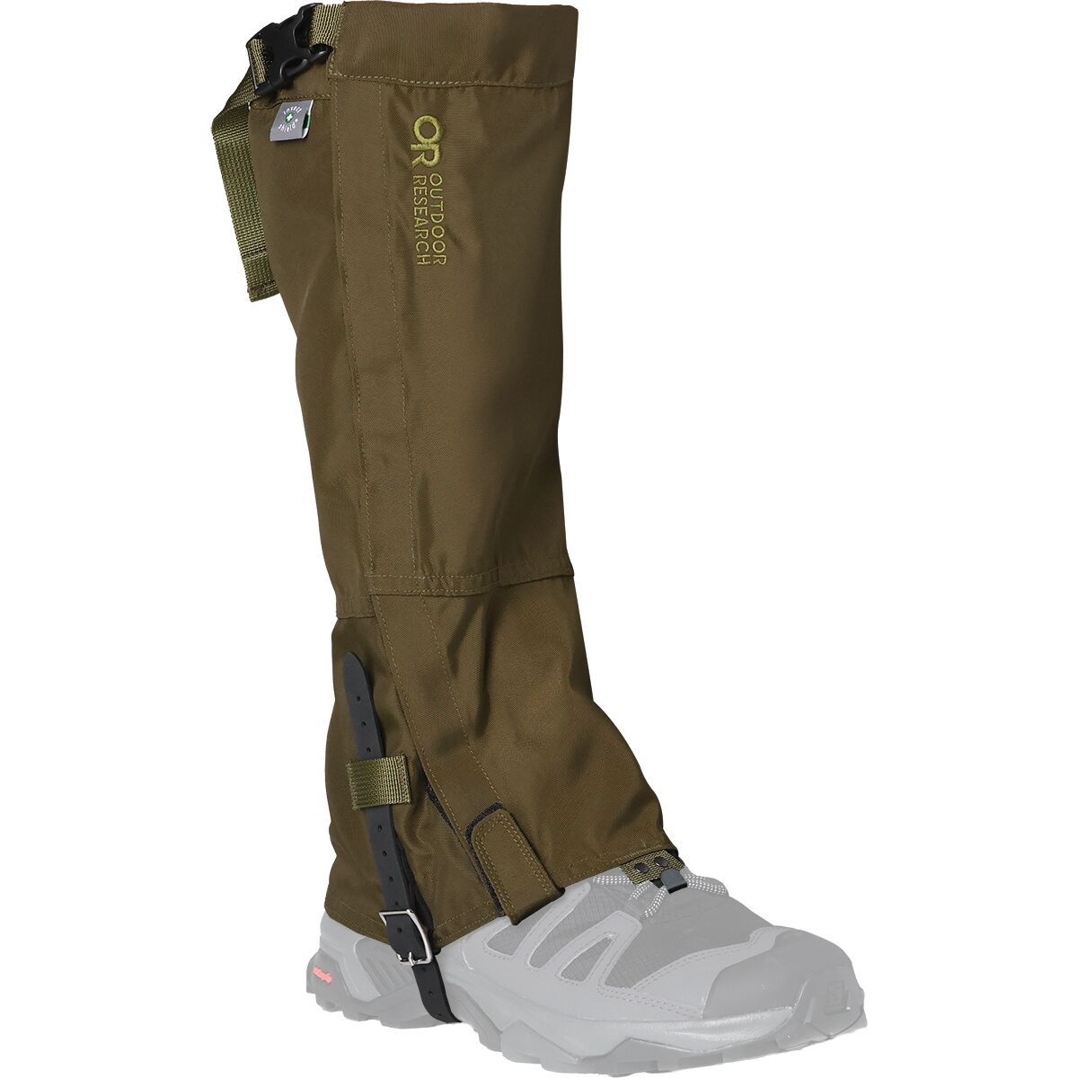 Image of Outdoor Research Insect Shield Rocky Mountain High Gaiters II Dark Olive, XL