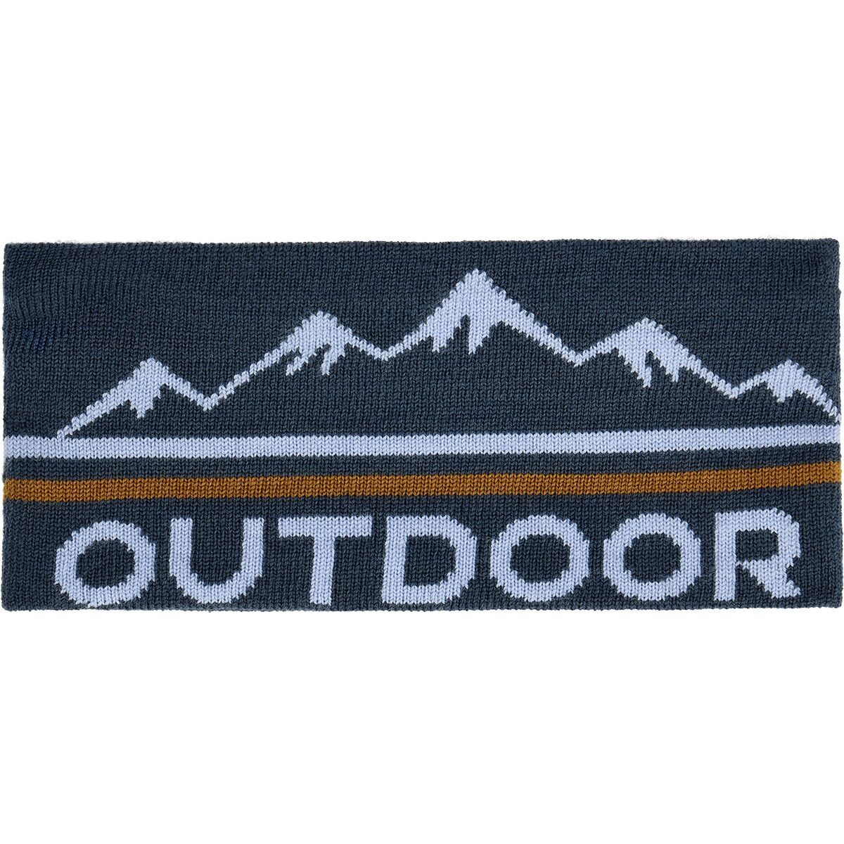 Image of Outdoor Research OR Logo Knit Headband Atlantic/Fjord, One Size