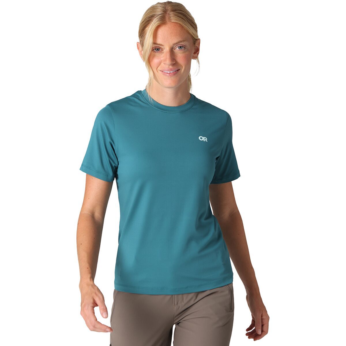 Image of Outdoor Research ActiveIce Spectrum Sun T-Shirt - Women's Mallard, XS