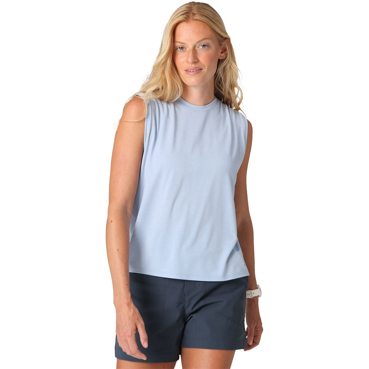 Image of Outdoor Research Eclipse Sun Tank Top - Women's Fjord, S
