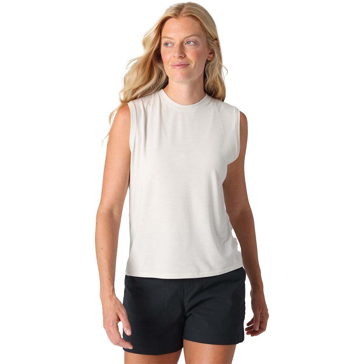 Image of Outdoor Research Eclipse Sun Tank Top - Women's Oyster, XS