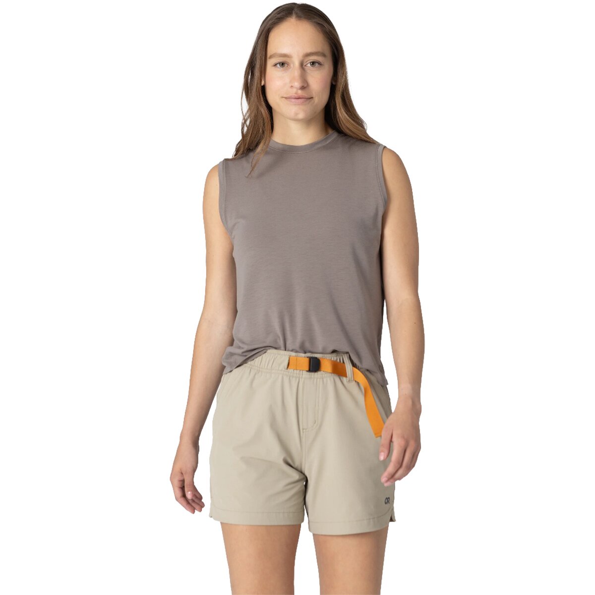 Image of Outdoor Research Eclipse Sun Tank Top - Women's Sable, XL
