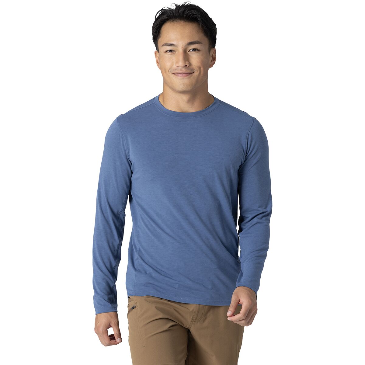 Image of Outdoor Research Eclipse Sun Long-Sleeve T-Shirt - Men's Skyline, XXL