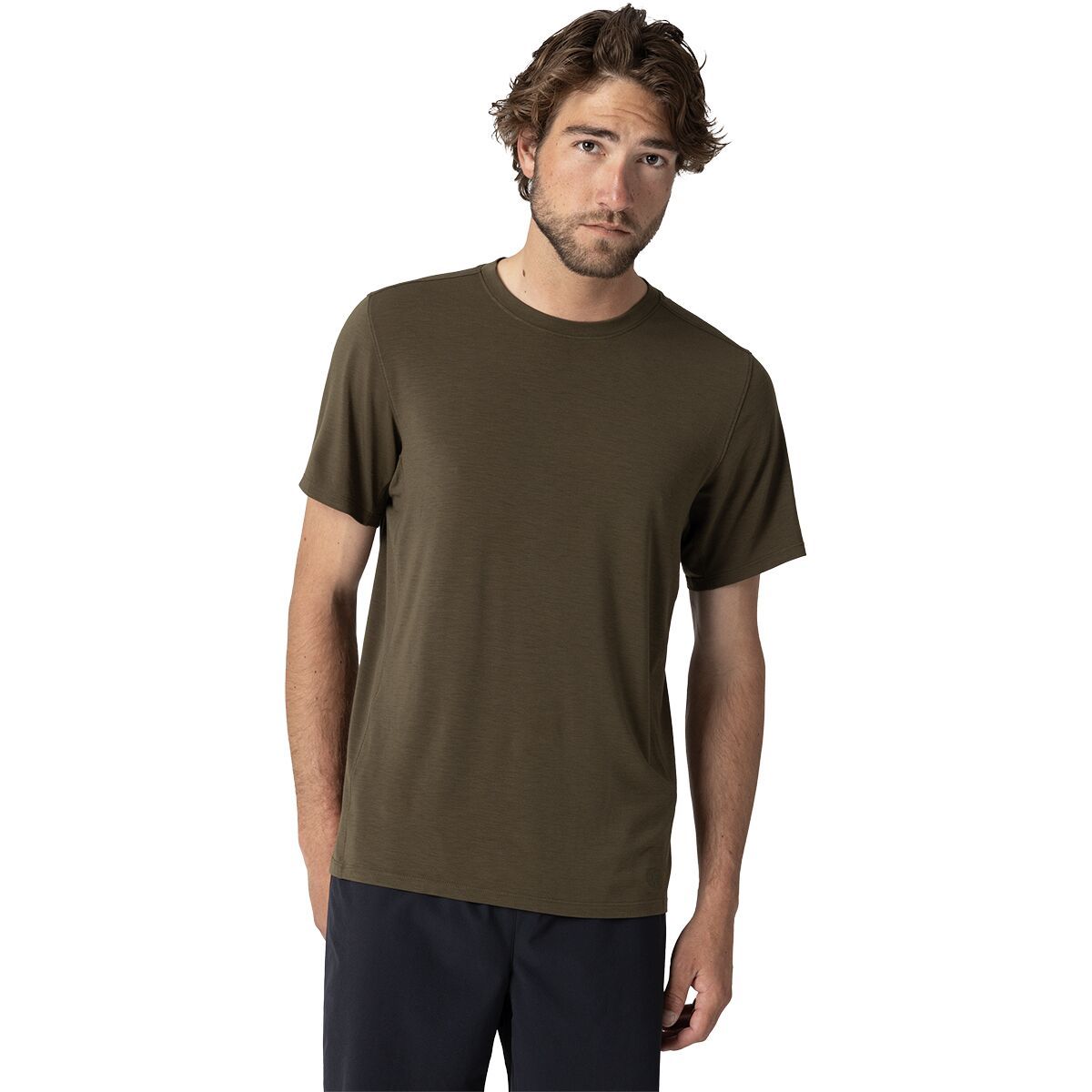 Image of Outdoor Research Eclipse Sun T-Shirt - Men's Dark Olive, L