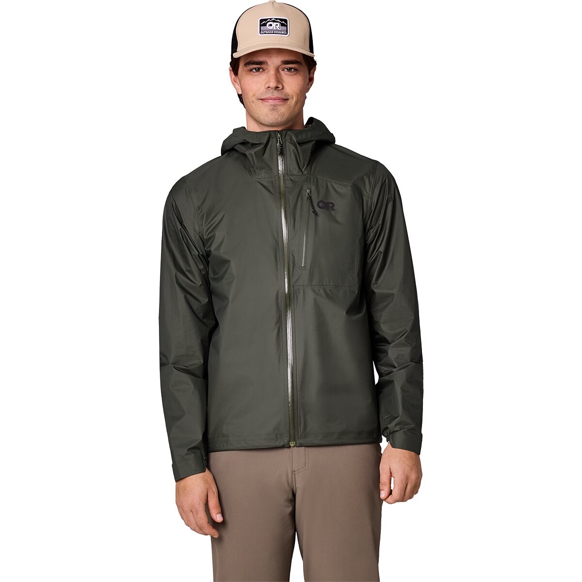Image of Outdoor Research Helium UL Jacket - Men's Dark Laurel, XL