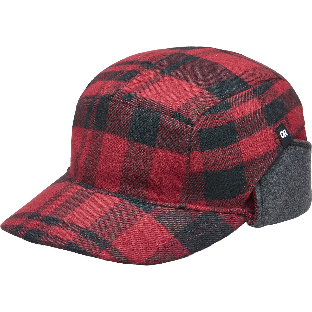 Image of Outdoor Research Yukon Cap Vermillion Check Plaid, M