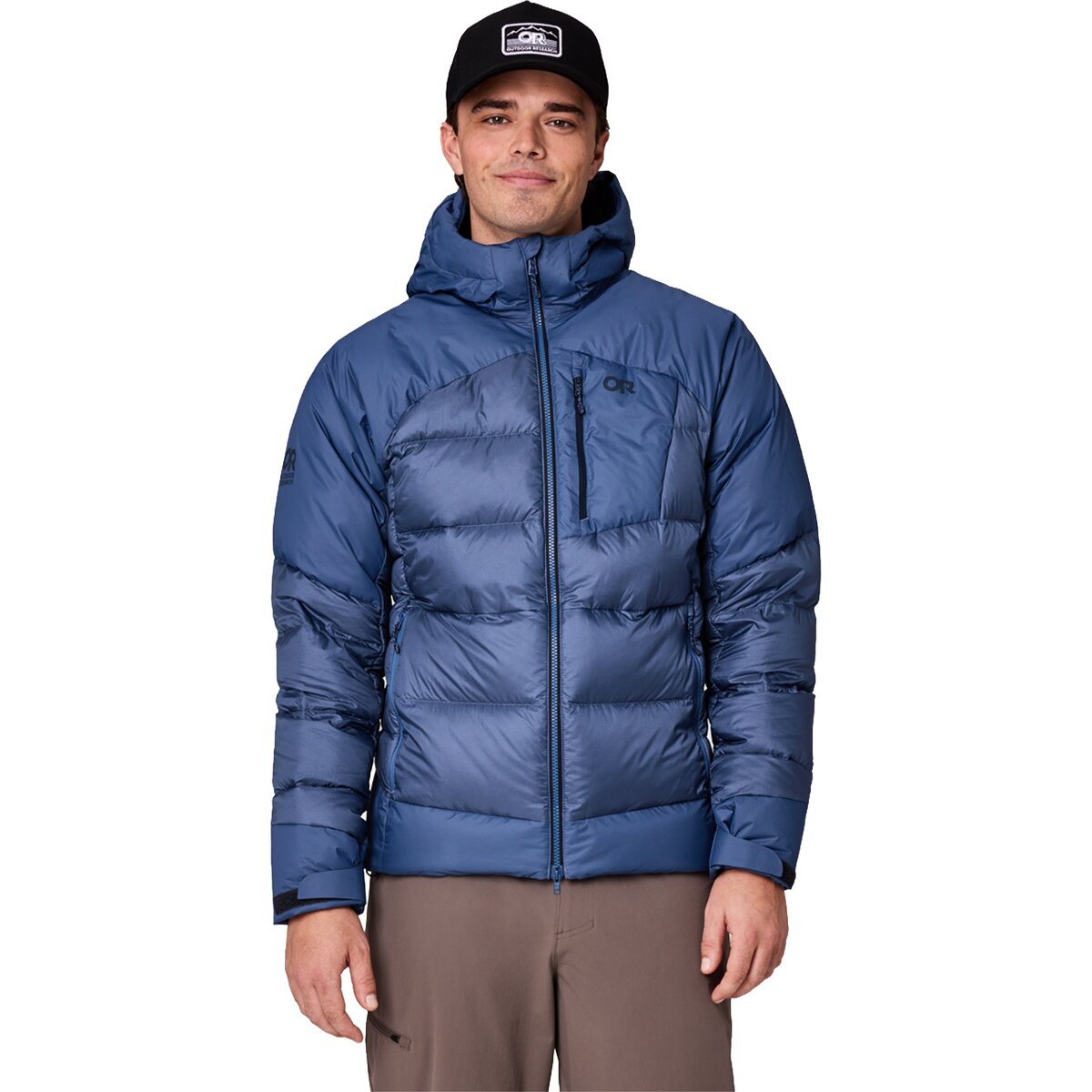 Image of Outdoor Research Helium XT Down Hoodie - Men's Skyline, S