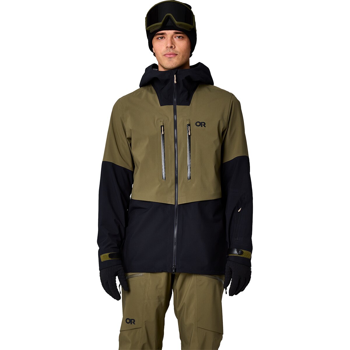 Image of Outdoor Research Skytour LT Jacket - Men's Ranger Green/Black, L