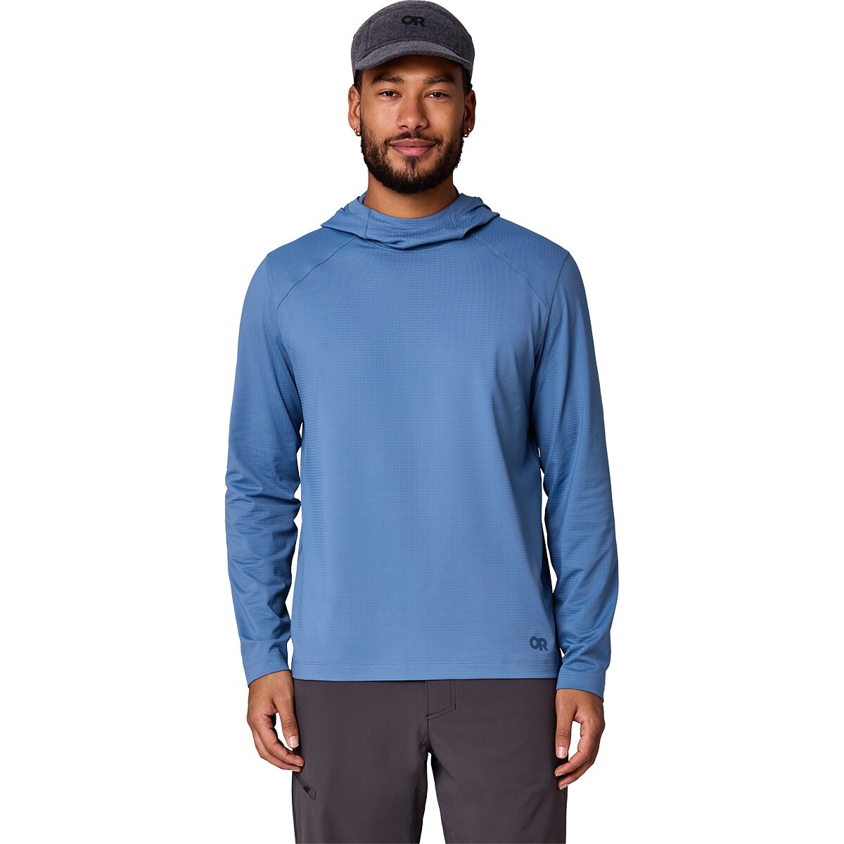 Image of Outdoor Research Vigor LT Hoodie - Men's Ascent Blue, M