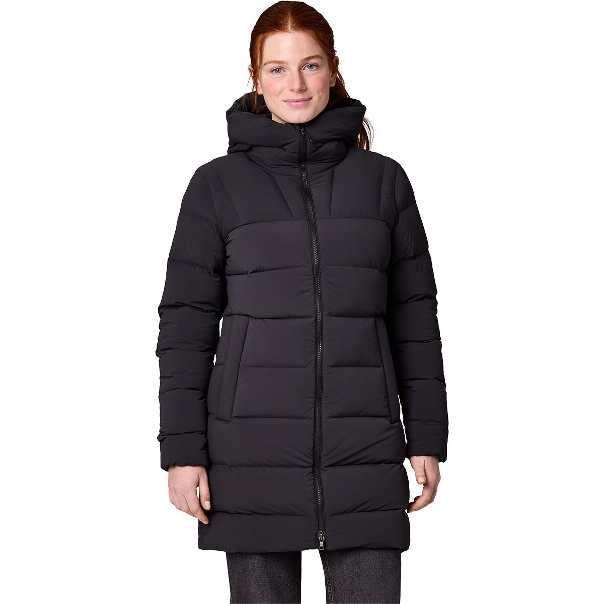 Image of Outdoor Research Highveil Stretch Down Parka - Women's Black, M