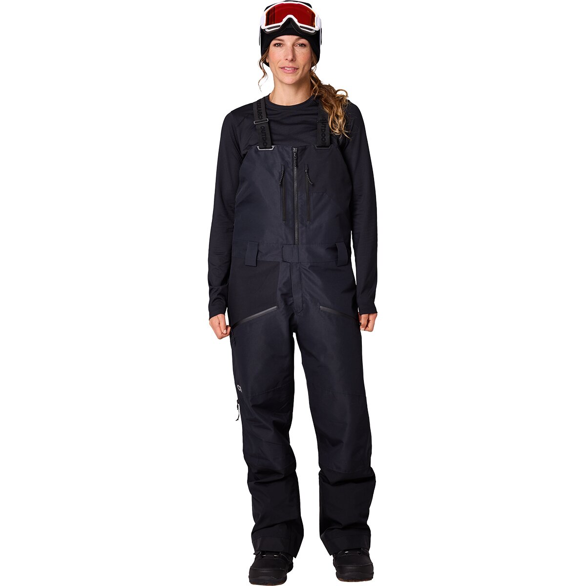 Image of Outdoor Research Powderverse Bib Pant - Women's Black, S/Reg