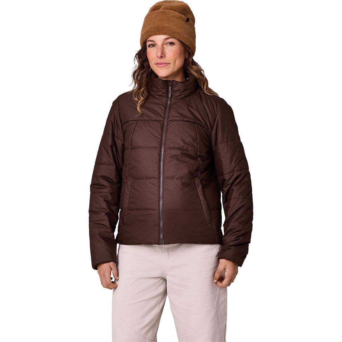 Image of Outdoor Research Vaya Ecoloft Jacket - Women's Chestnut, M