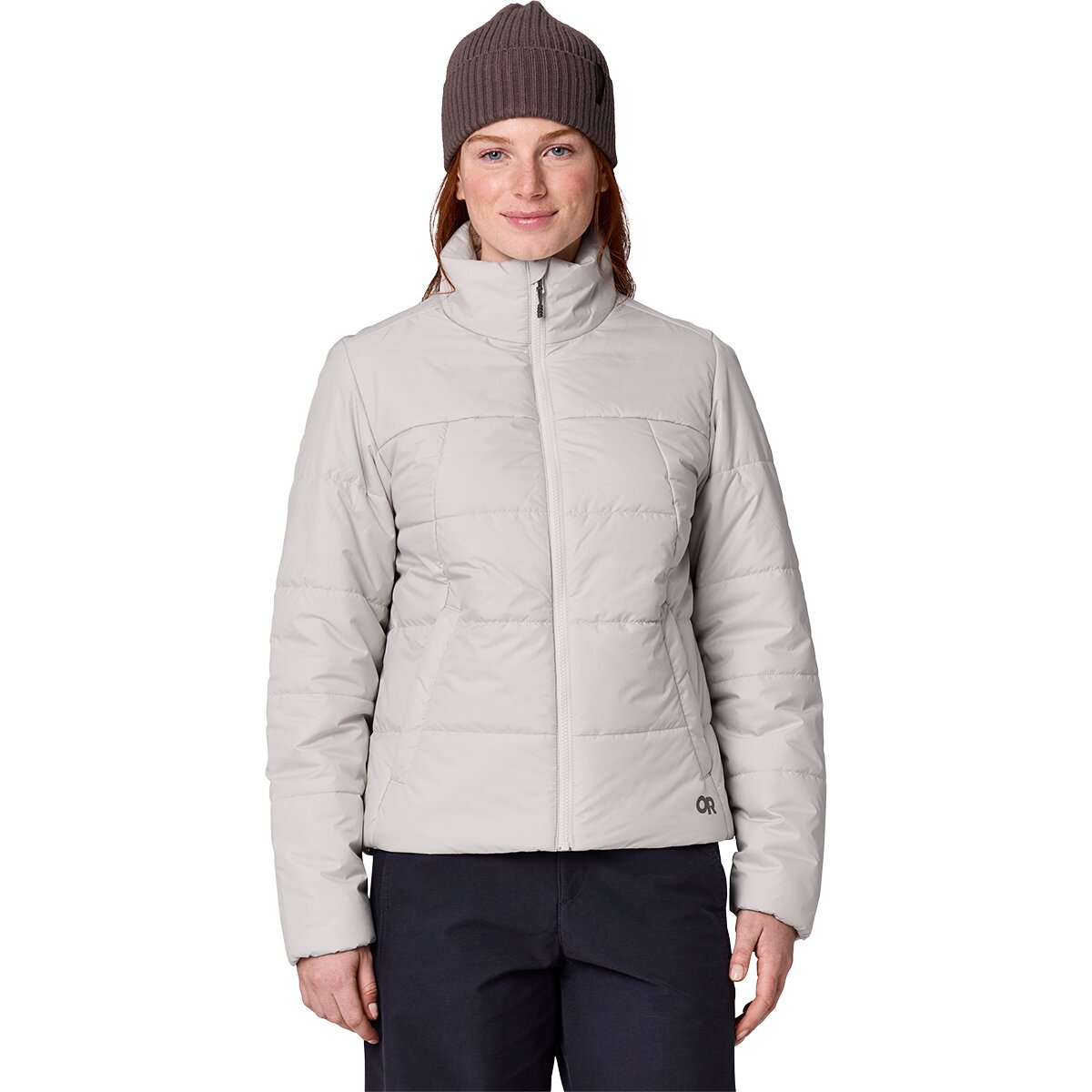 Image of Outdoor Research Vaya Ecoloft Jacket - Women's Oyster, XS