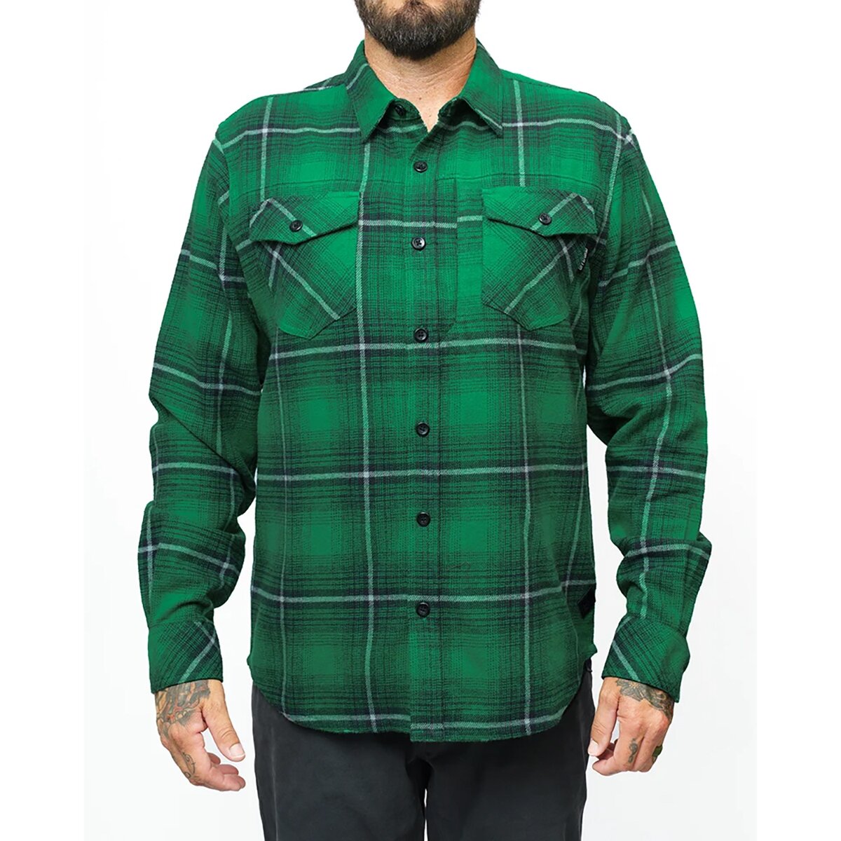 Image of Off the Grid Destroyer Flannel Shirt - Men's Fairway, L