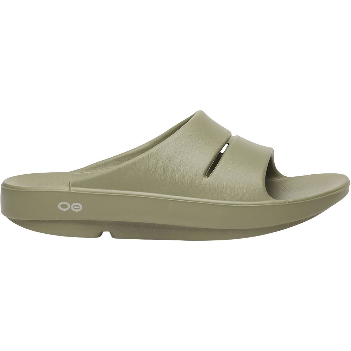 Image of Oofos Ooahh Slide Sandal Foliage, Mens 9.0/Womens 11.0