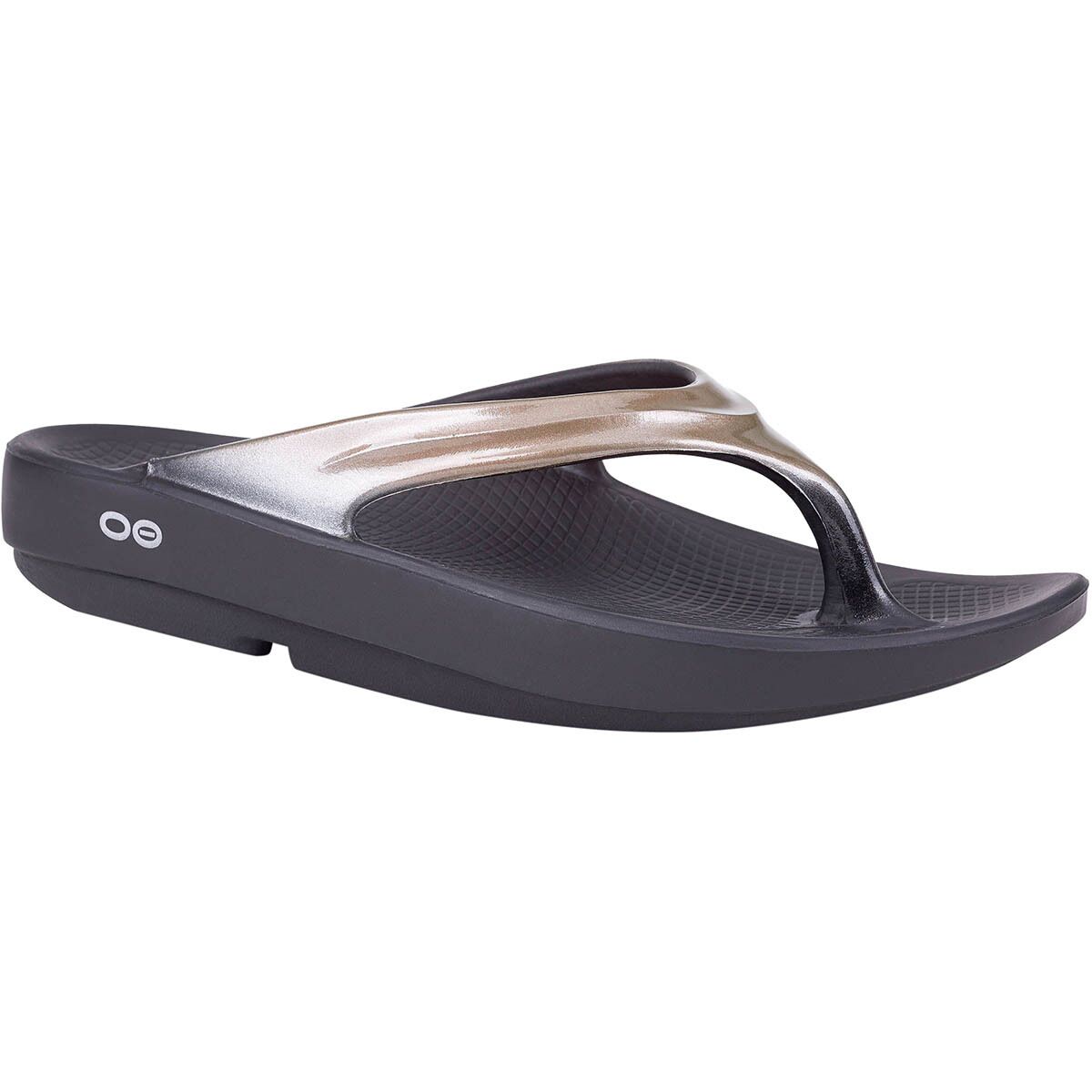 Image of Oofos Oolala Luxe Thong - Women's Latte, 10.0