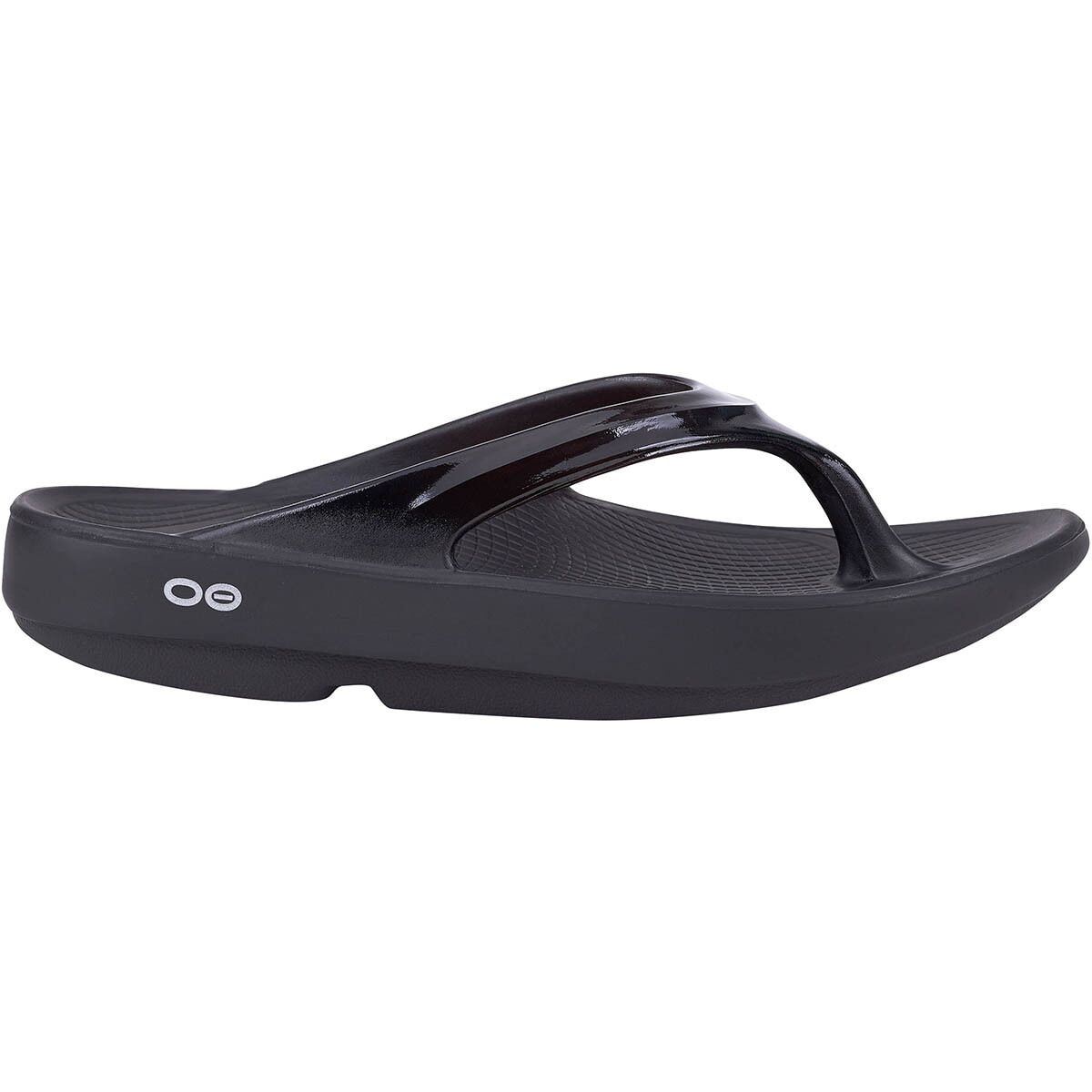 Image of Oofos Oolala Thong - Women's Black, 8.0