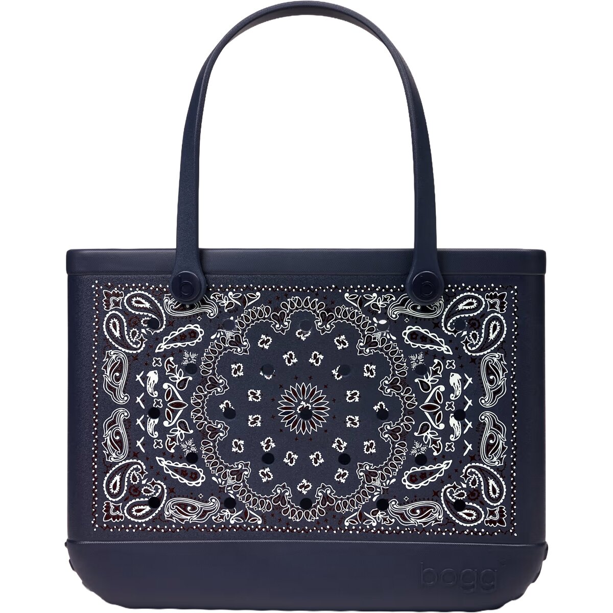 Image of Bogg Bagg Original Bogg Bag - Tonal Bandana Navy Me Crazy, One Size
