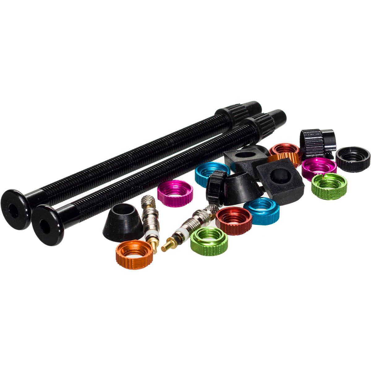 Orange Seal Orange Seal Versa Valve Tubeless Valve Stem Black, 48mm, Set
