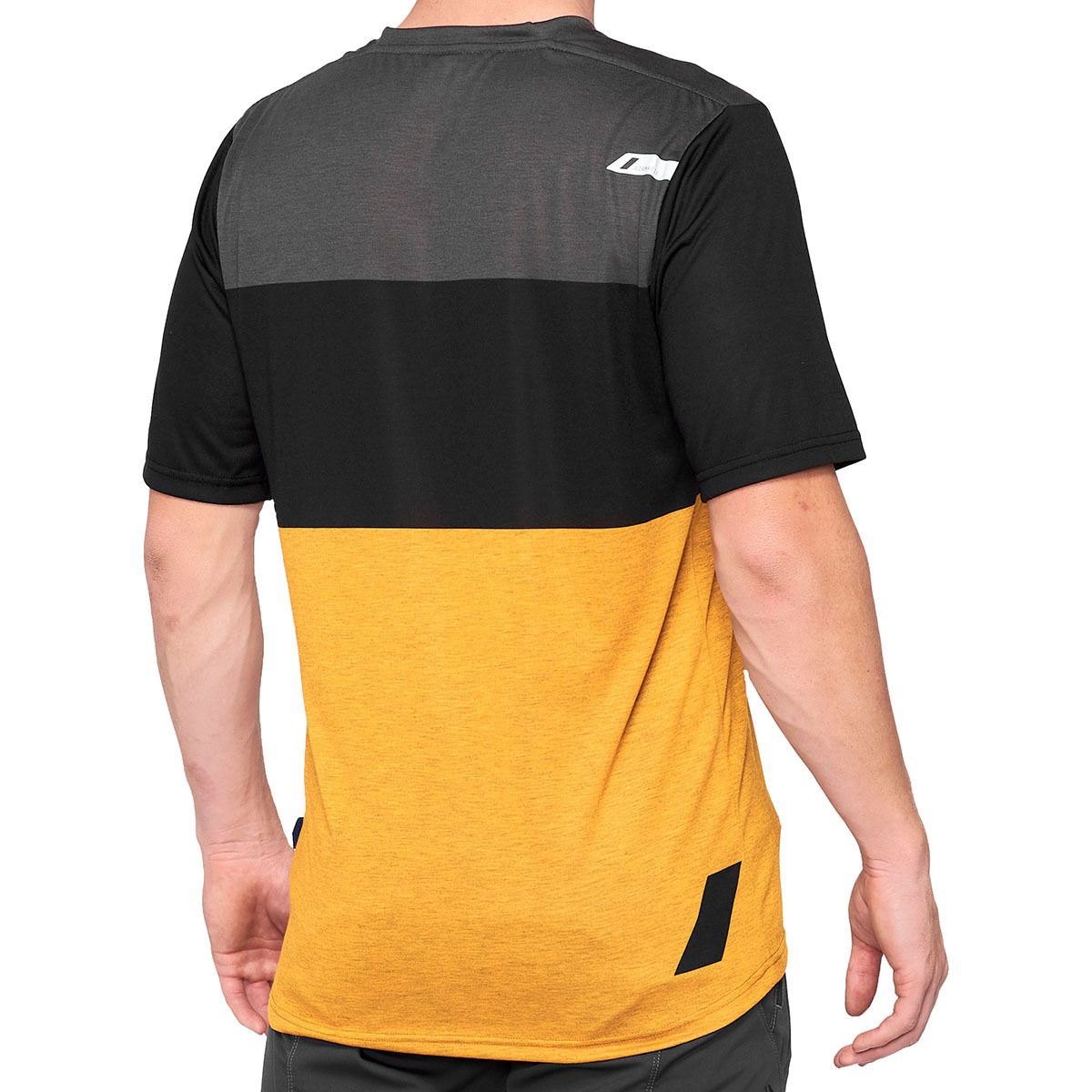100% Airmatic Jersey Hommes Taille Large L Shirt honneur 100% MX Motocross Neuf